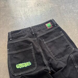 Black Empyre Y2k Style Carpenter Jeans Size 4